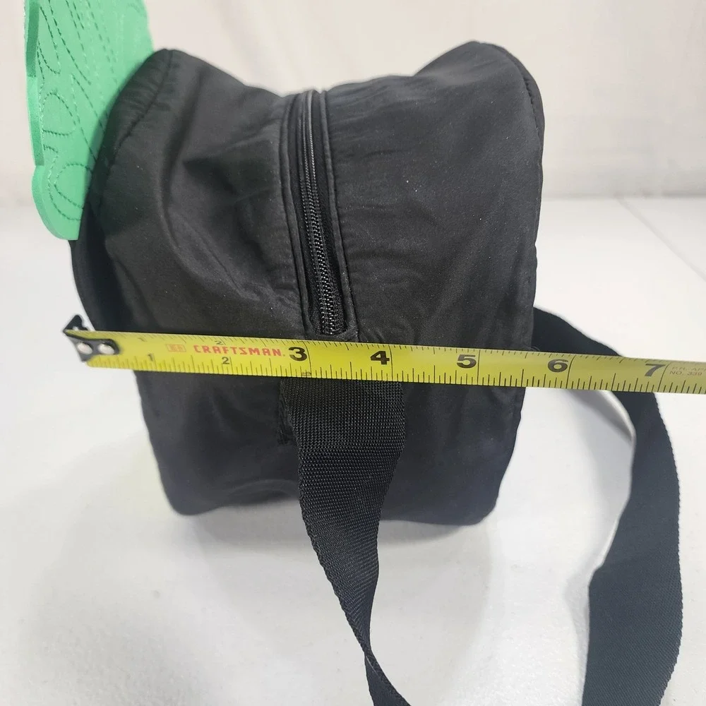 Victorias Secret PINK Pineapple Cooler Bag Insulated Vinyl Lining Black Yellow